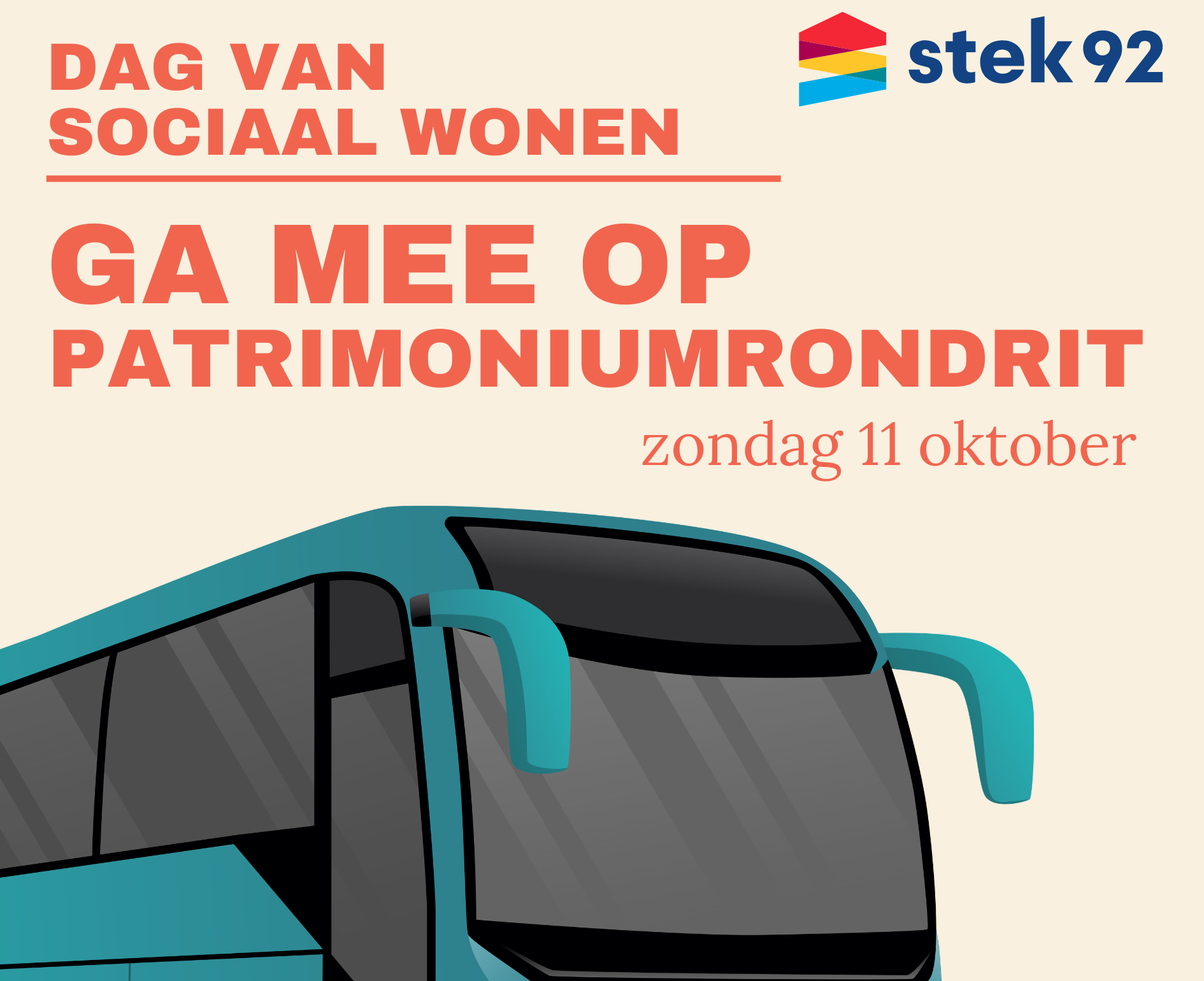 Ga mee op patrimoniumrondrit – Dag van Sociaal Wonen