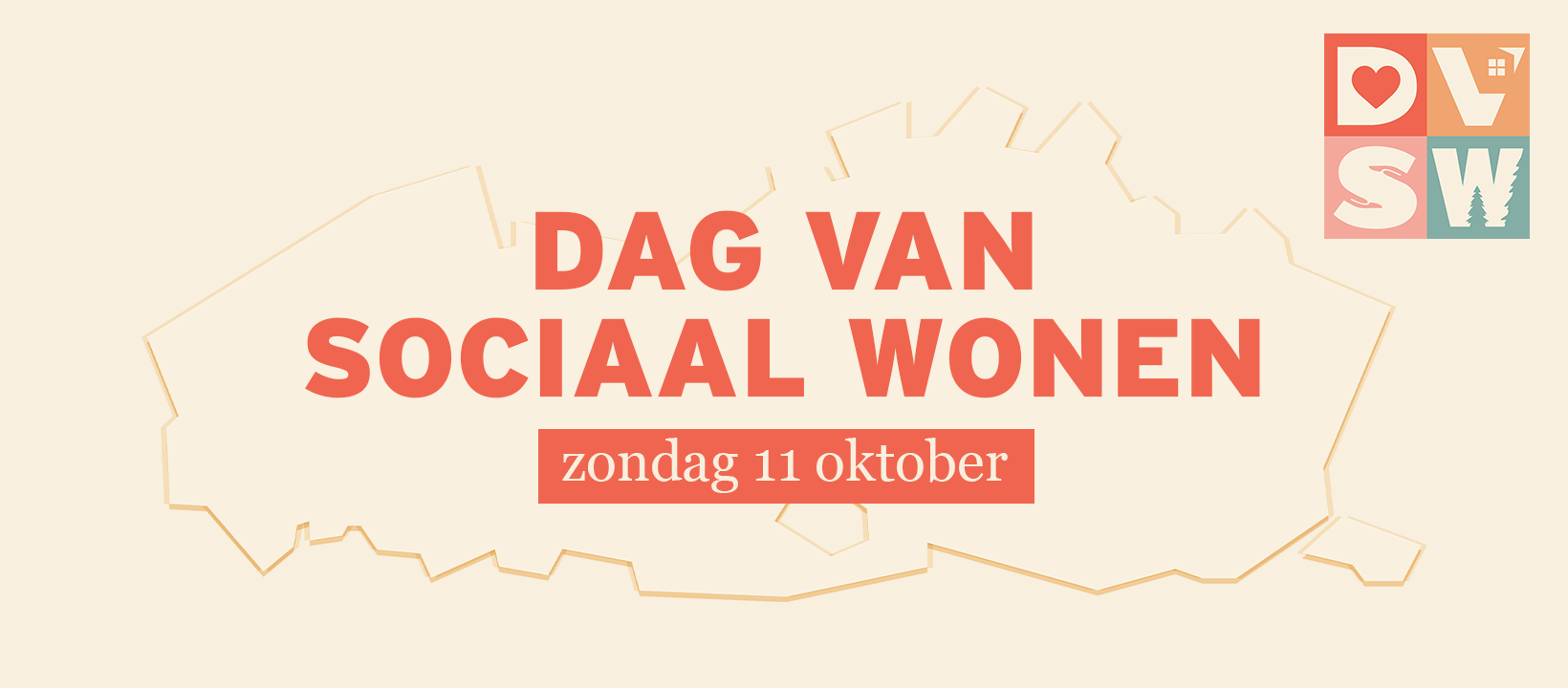 11 oktober 2026 – Zet het in je agenda! De tweede editie van de Dag van Sociaal Wonen komt eraan!