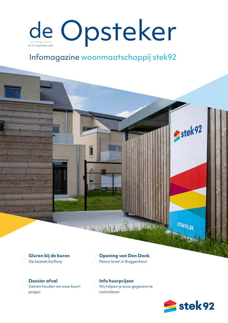 De Opsteker – september 2026